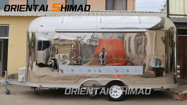 Rimorchio alimentare orientale shimao-airstream