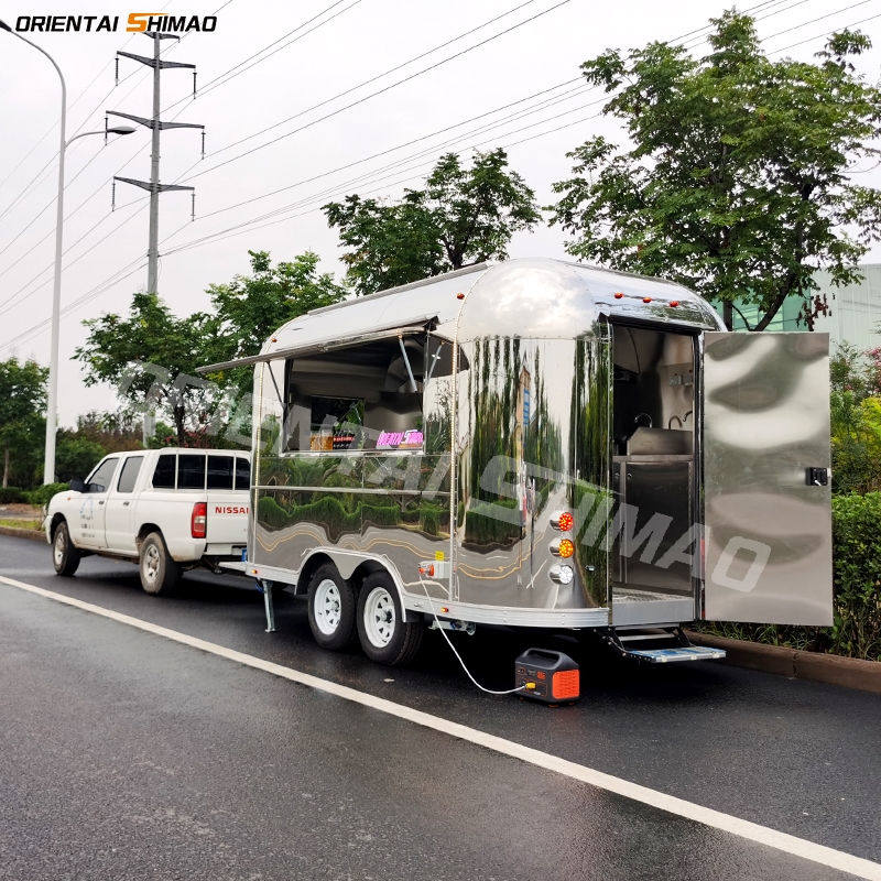 Il gruppo Shimao lancia un innovativo carrello mobile del caffè per aggiungere nuova vitalità alla città