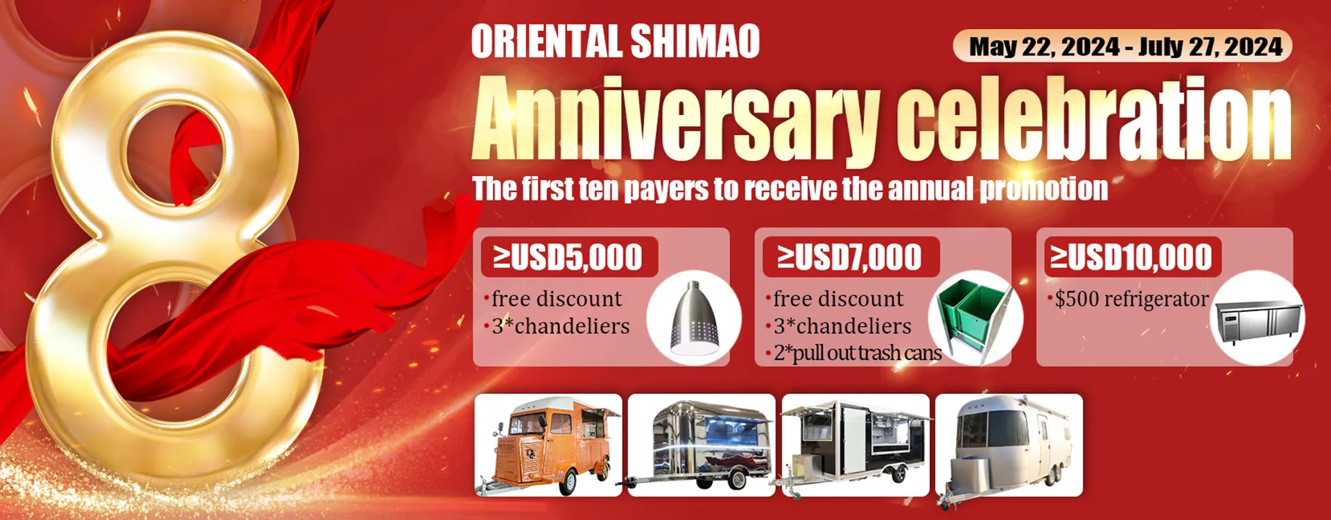 Celebrazione dell'ottavo anniversario del gruppo Oriental Shimao