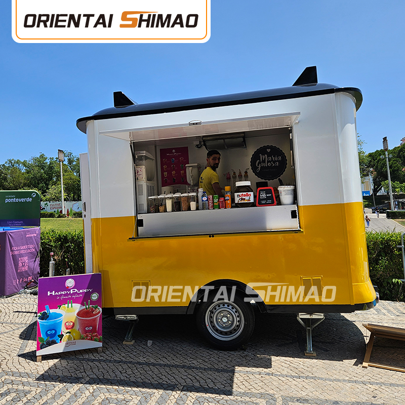 Personalizza il tuo colpo di cibo di strada! I trailer di Qingfeng potenziano le startup culinarie