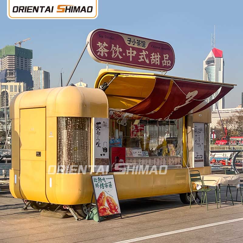 Carrello del caffè mobile