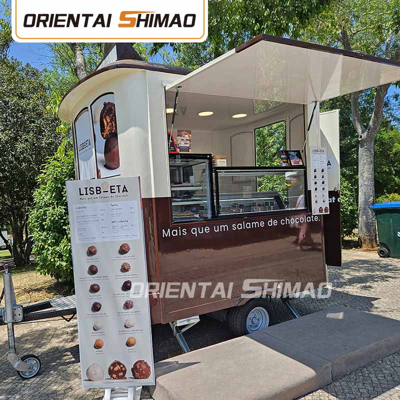 Carrelli alimentari con ruote