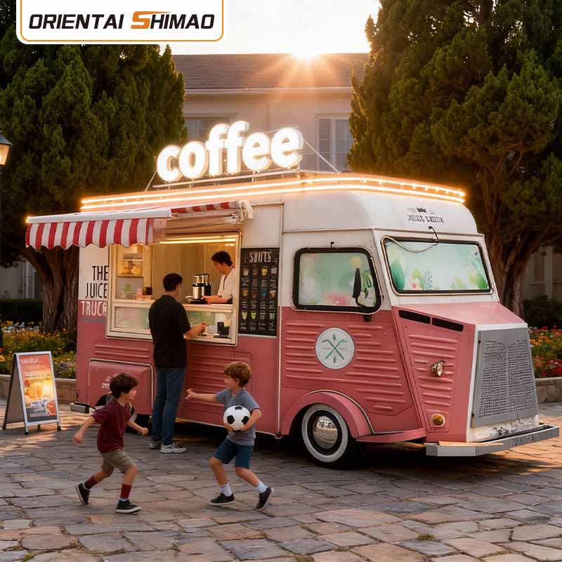 Rimorchi alimentari completamente attrezzati