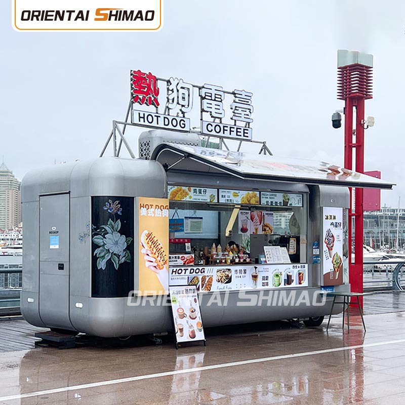 Grandi camion di cibo