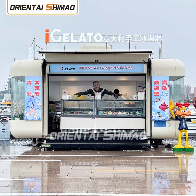 Rimorchio bar moderno