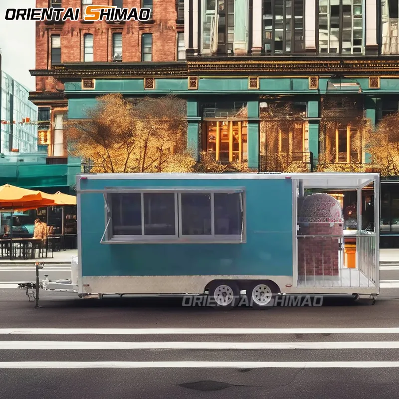 Trailer del cibo per pizza